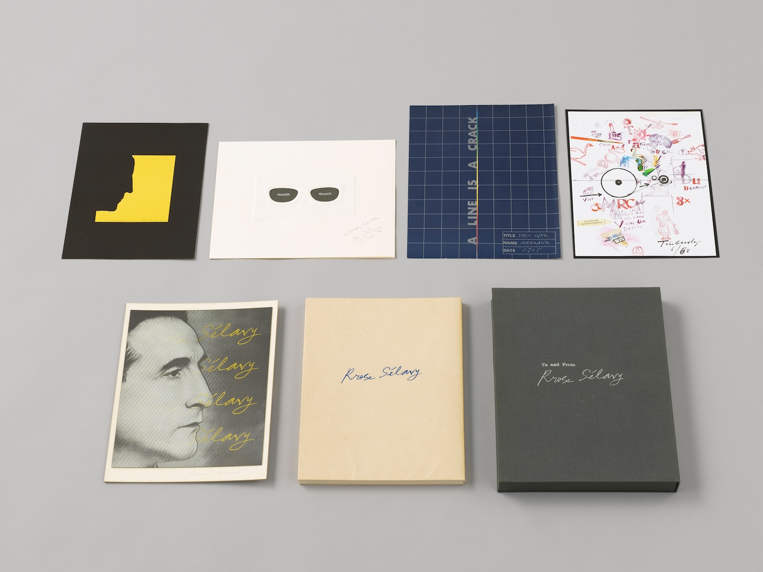 TAKIGUCHI Shuzo, To and From Rrose Sélavy: Selected Words of Marcel Duchamp, 1968, Artizon Museum, Ishibashi Foundation