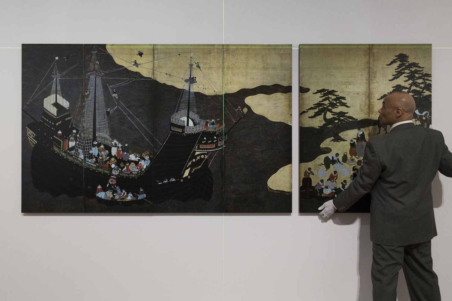 藤井光《南蛮絵図》2017年、作家蔵　Photo: 福永一夫