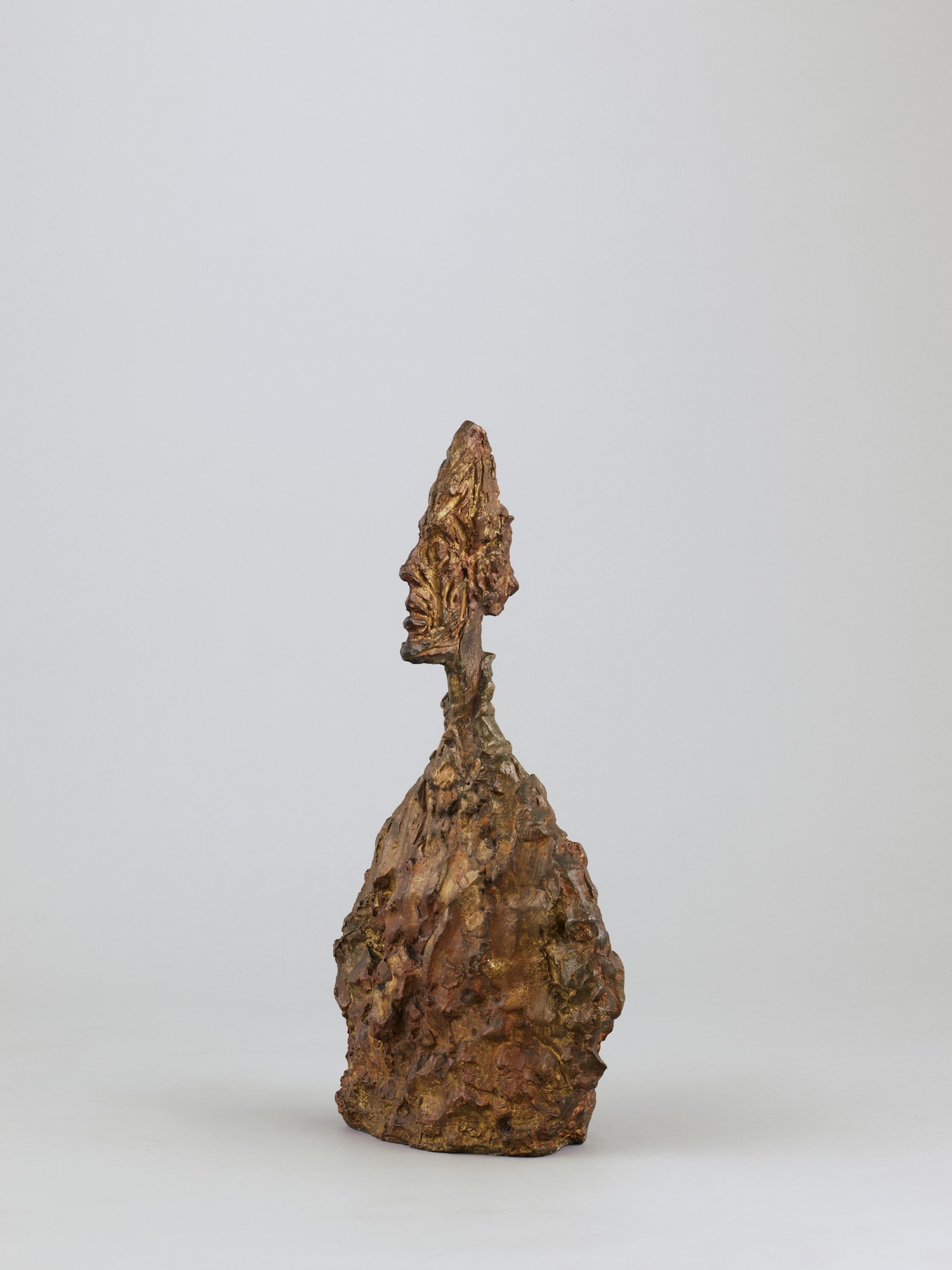 アルベルト・ジャコメッティ《ディエゴの胸像》1954-55年、石橋財団アーティゾン美術館