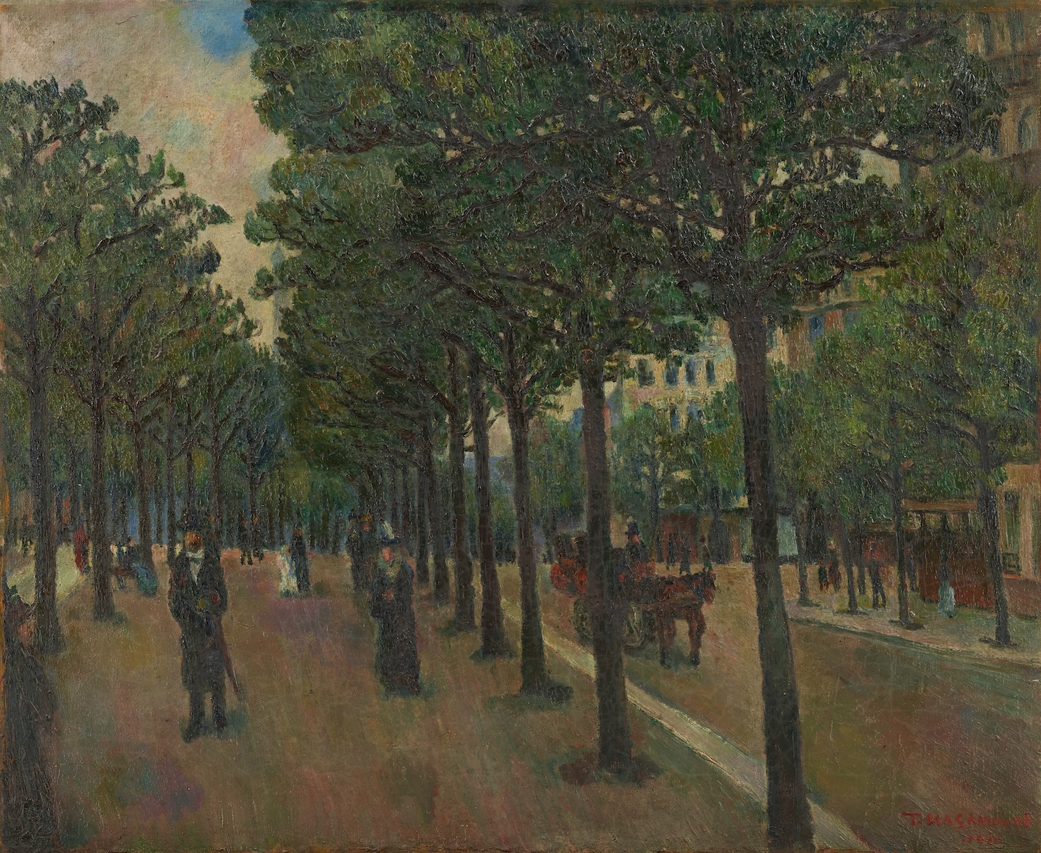 MASAMUNE Tokusaburo, Fresh Verdure, 1915, Artizon Museum, Ishibashi Foundation