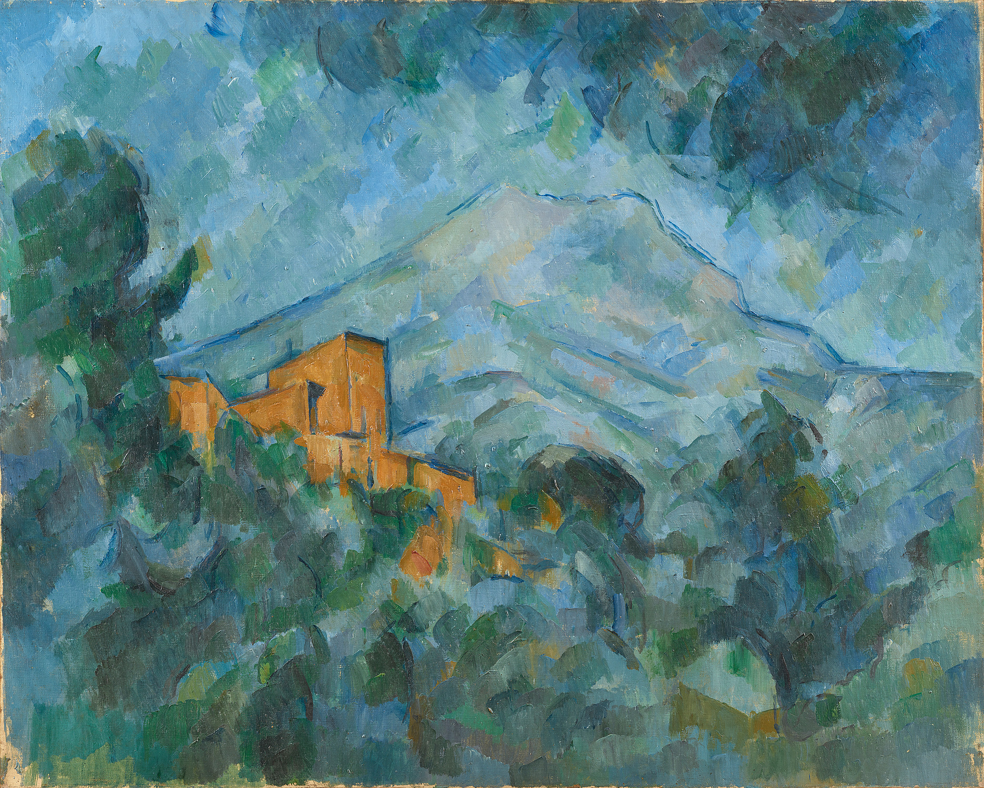 Paul CÉZANNE, Mont Sainte-Victoire and Château Noir, c. 1904-06, Artizon Museum, Ishibashi Foundation