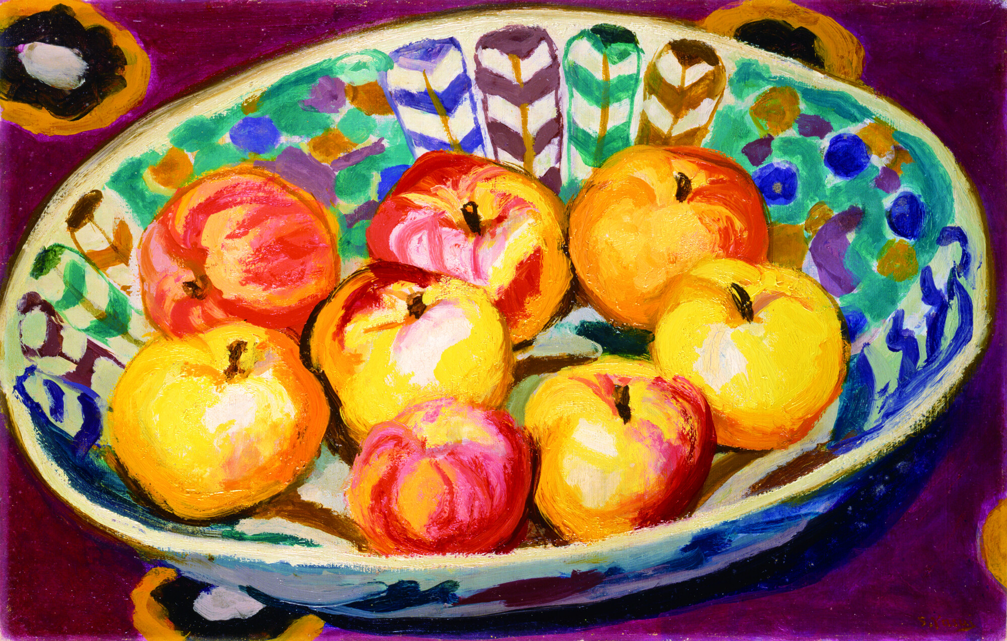 YASUI Sotaro, Apples, c. 1942, Artizon Museum, Ishibashi Foundation